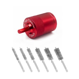 YIngo Firety 1/2-inch Copper Pipe Cleaner and 6-Piece Stainless Steel Bore Brush Set