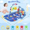 QCXWCJWD Baby Play Mat, Baby Piano Gym with Music and