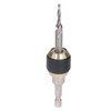 7Pcs/Set Spiral Combination Tap High Speed Steel 1/4in Hex Shank