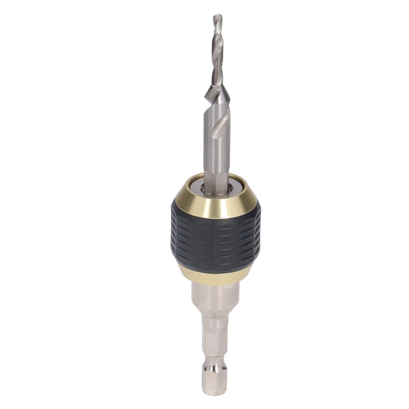 7Pcs/Set Spiral Combination Tap High Speed Steel 1/4in Hex Shank