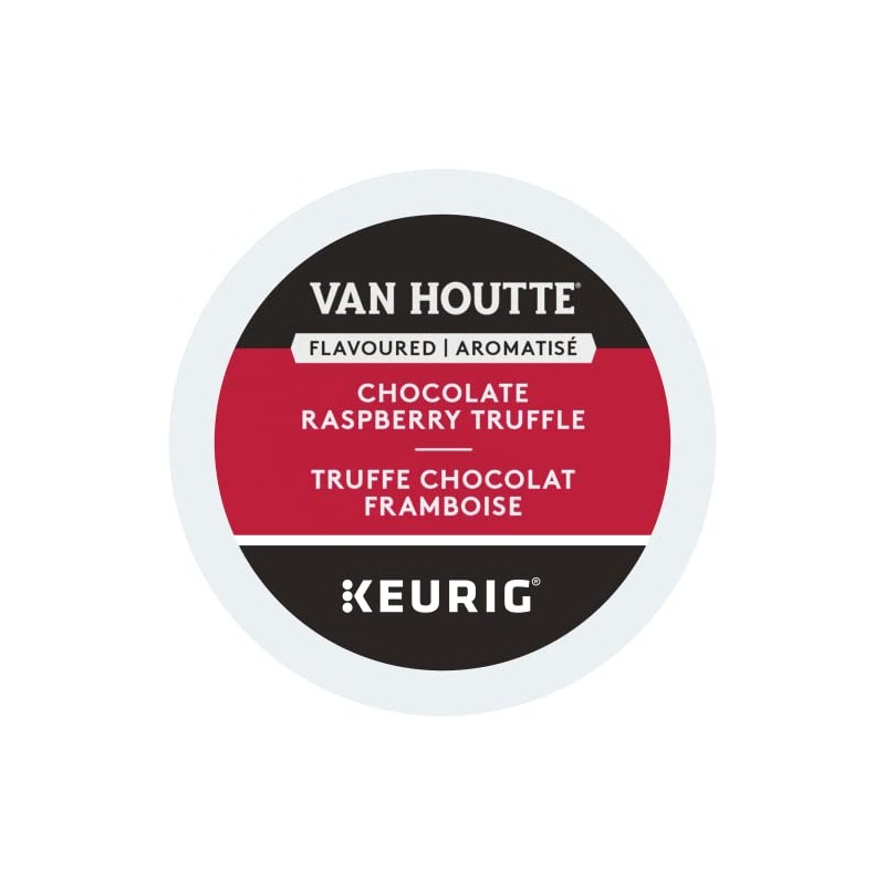 12 Pack Single Serve Van Houtte Chocolate Raspberry Truffle Light