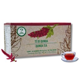 Té de Quinoa (Quinoa Tea) – 100% Natural, Vegan | 25 Tea Bags| High Supreme