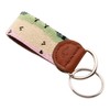 Huck Venture Hand-Stitched Needlepoint Key Fob or Key Chain (Trout)