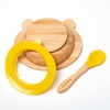 Bubba Boo Bamboo Bowl and Spoon Set Baby Suction Bowl