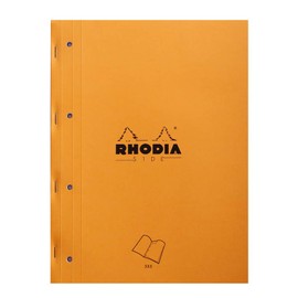 Rhodia 118016C 5/5 Squares Side Pad, A4 - Orange
