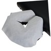 KONTONTY 100pcs Disposable Massage Bed Sheets with Covers - White