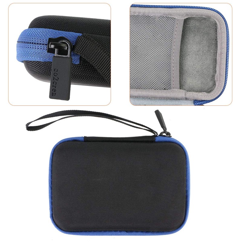 co2CREA Funda rígida de Viaje para WD My Passport Go