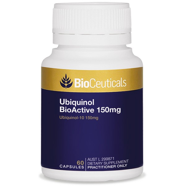 BioCeuticals Ubiquinol BioActive 150mg Capsules 60