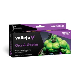 Vallejo AV Game Color Set - Orcs & Goblins (x8)