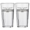 Paquete de Tazas Inteligentes Reflo (Paquete de 2 Transparentes) Taza