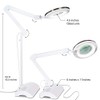 Brightech LightView Pro 2 in 1 Magnifying Floor Lamp &