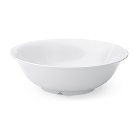 G.E.T. M-813-W-EC Round Melamine Serving Bowl, 2.3 Quart, White (Set of 4)