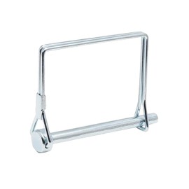 YIAOSUA 25081 Extended Square Safety Coupler Pin 1/4" x 2-3/4" Square Shaft Locking Pin Fits Farm Trailers Lawn Garden