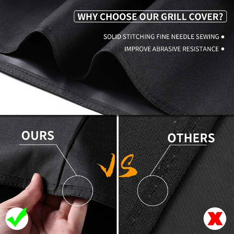 SUPJOYES Gas Grill Cover for Weber Spirit II 310, 51
