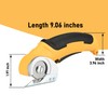 Cordless Electric Box Cardboard Cutter - Rechargeable Power Rotary Blade