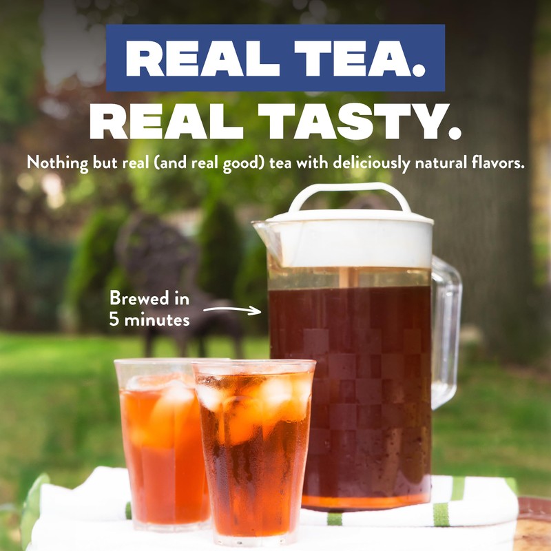 HTeaO Blueberry Green Tea – Texas-Style Flavored Iced Tea Bags