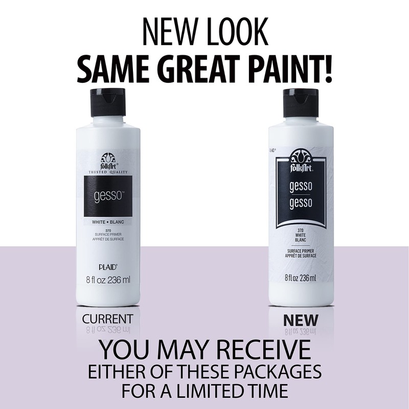 FolkArt Gesso (8-Ounce),