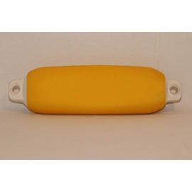 Bumper Buddies Boat Fender Cover (2 per pkg) Fits Taylor Made Medium #1023 (18.5"x16.5") by Kansas Creations (Gold)