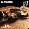 Caviar Line Small Mini Glass Jars With Tin Lids -