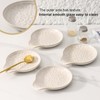 Howise Howise Farmhouse Ceramic Spoon Rests Holder for Kitchen Counter