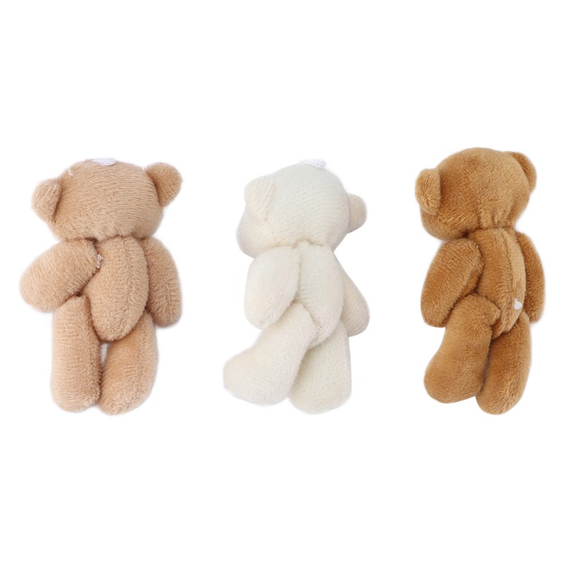 12 Pcs Mini Stuffed Bears Comfortable Soft Cute Mini Teddy