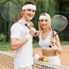 Hatstar 3-Piece Sweatband Set, Sweatbands for Wrist and Head, Headband