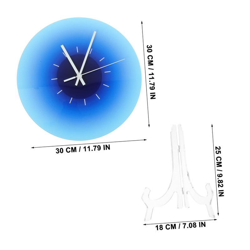 Ciieeo Acrylic Wall Clock Convenient Wall Clock for Home Decor