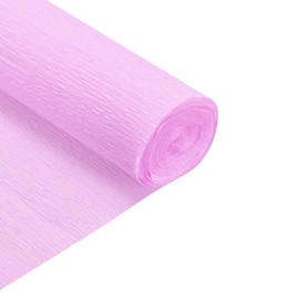QUARKZMAN Crepe Paper 50 x 210 cm Ruffle Paper Pastel Crepe Paper Tissue Paper Florist Crepe Paper for Crafts Decoration Gift Packaging Flowers Blue Pink