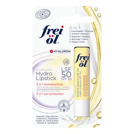 frei öl HydroLipstick SPF 50 - Lip Care with Hyaluronic & 5-in-1 Sun Protection, 4.5 g