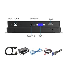 GreenTouch 7 Inch Open Frame 1024x600 HDMI PCAP Touch Monitors for Consumer, Retail POS, and Hospitality Markets