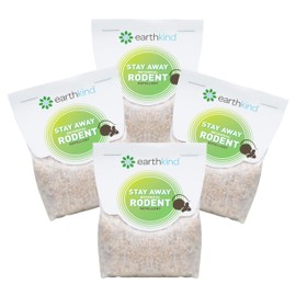 Stay Away Rodent Repellent - Pest Control for Indoor Use - Safe for Kids & Pets When Used as Directed - with Plant Fibers, Balsam Fir & Fragrance Oil - 4-Pack