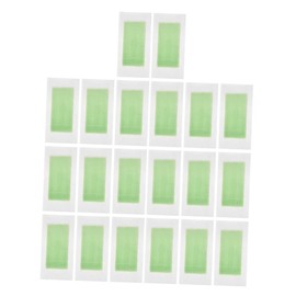 FOMIYES Double Side Hair Removal Paper Strips 20pcs Leg Hand Wax Strips Non-woven Depilatory Paper for Smooth Skin