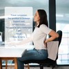 Inflatable Lumbar Pillow Portable Inflatable Lumbar Support Pillow for Car