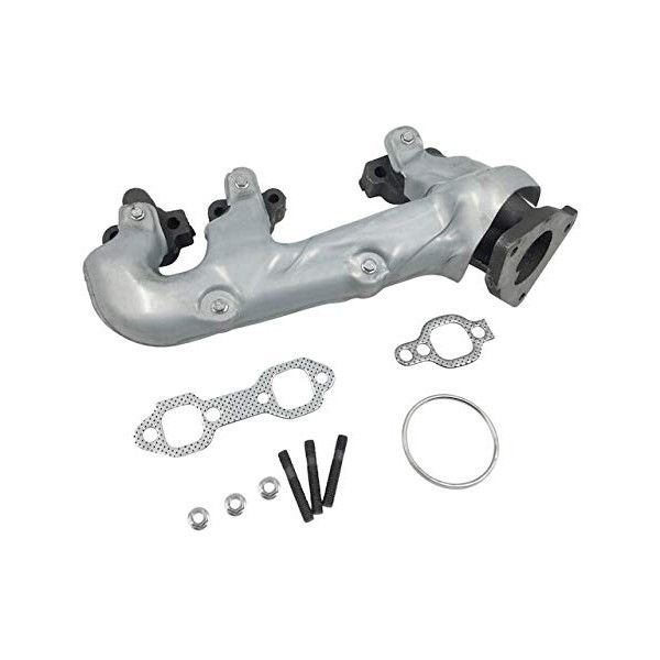 Left Driver Side Exhaust Manifold Kit with Gaskets and Hardware