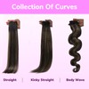 IDN BEAUTY Seamless Clip In Hair Extensions Human Hair, Body