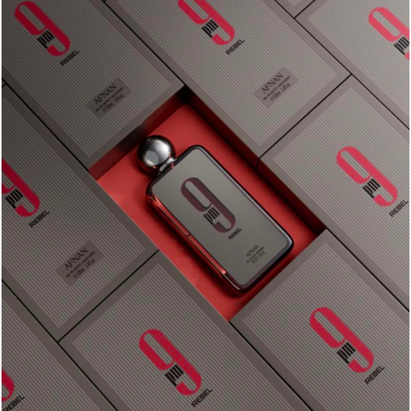 Afnan 9PM Rebel Eau de Parfum Spray Unisex 3.4 Oz