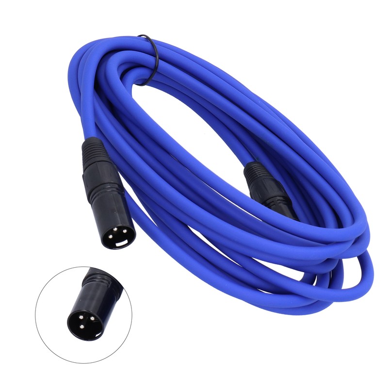 XLR Microphone Cable Male to Female 20ft Compatible Speaker Professional