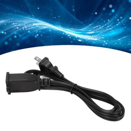 Janzoom Cable de Alimentación NEMA 1‑15P A NEMA 1‑15R, 1 Metro, 10 A, 125 V, Carcasa de PVC Retardante de Llama, 1‑15P A 1‑15R, Cable de Extensión para el Hogar
