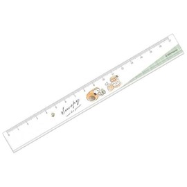 Kami 303157 Snoopy Slim Ruler 6.7 inches (17 cm) (DELICIOUS BREAD) Woodstock, Snoopy, Peanuts