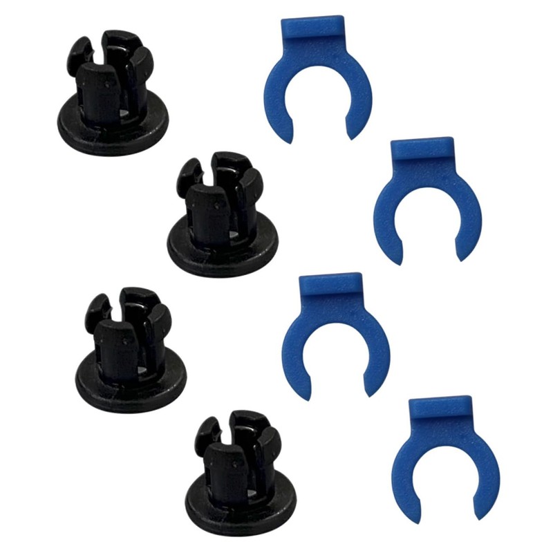 Baluue 5sets Printer Hotend Clip and Collet Tube Coupling for