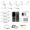 YPYMOD Ring Size Adjuster Set, Ring Sizer, Ring Spacer, Invisible