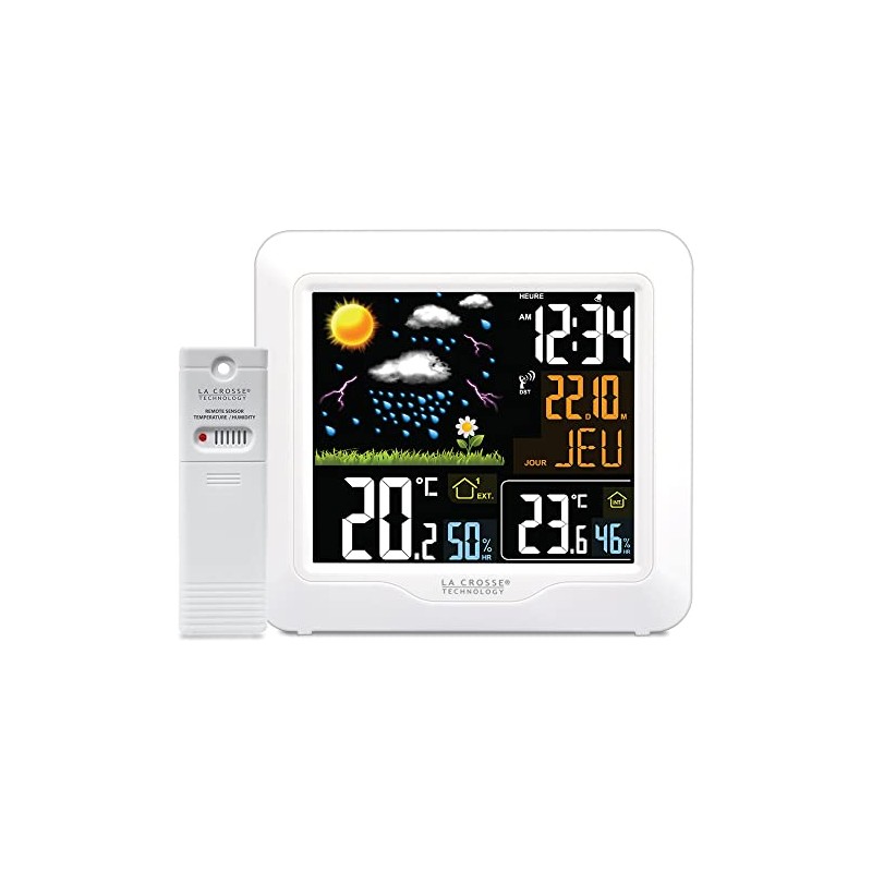 La Crosse Technology - WS6820 Wireless Weather Station with Coloured
