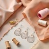 3 Pcs Rose Gold Needles Insertion Device Sewing Practical Useful