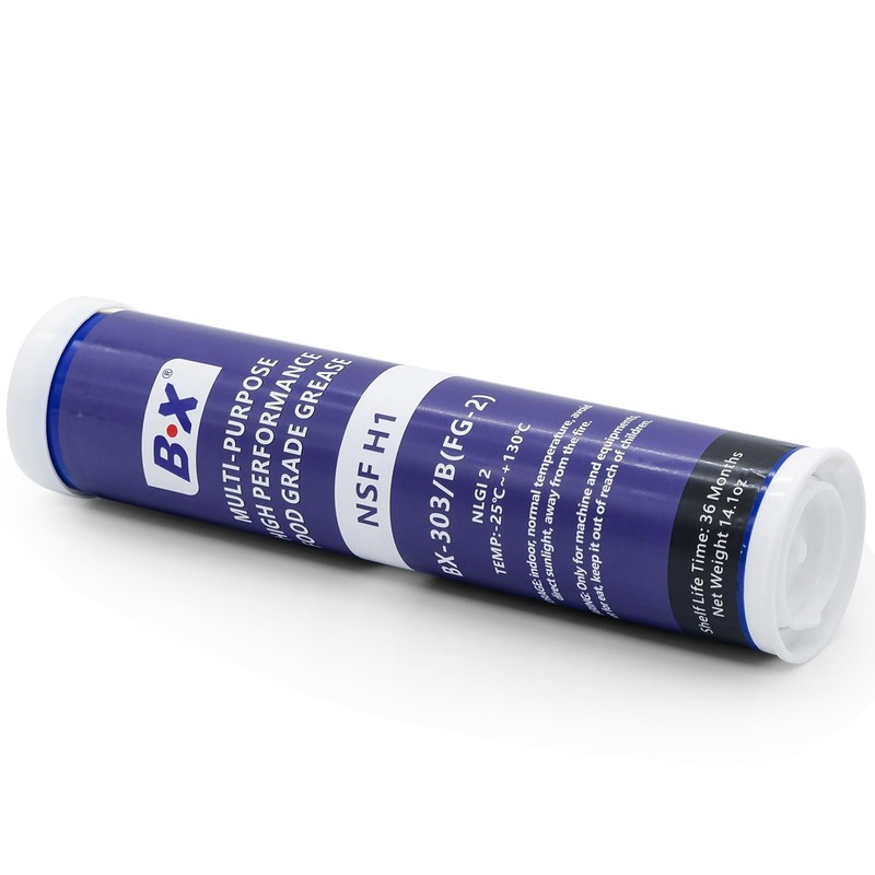Multi-Purpose Food Grade Grease Tubes 14.1oz 2 Pack NLGI 2
