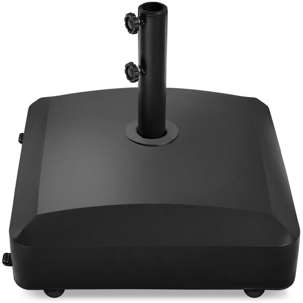 Best Choice Products 123lb Capacity Fillable Mobile Umbrella Base Heavy