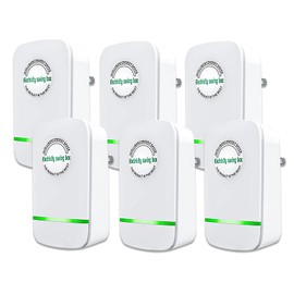 Stop Watt Energy Saving Device, 2025 Stopwatt Energy Saving Device, Intelligent Stopwatt Energy Savers, Pro Electric Saver Power Saver for Reduces Energy Costs, US Plug 90V-250V 30KW 6Pack