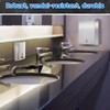 Kritkin 2 Pcs Washroom Solution Set Include 1 Stainless Steel