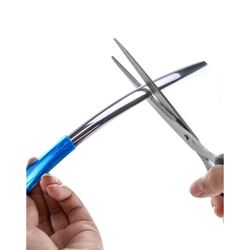 QWORK Automotive Chrome Trim Molding, 2 Pack 1/2 inch Wide