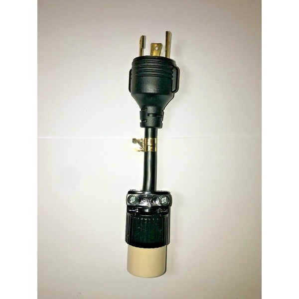 220-240 Volt to 110-120Volt Converter Stove plug NEMA L6-30 to 5-15 int.20A FUSE