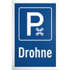 DankeDir! Parking Drone - 30 x 20 cm Plastic Sign